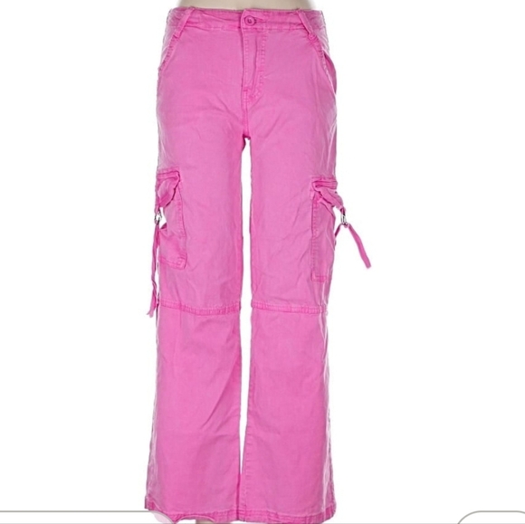 Pants - Lovegen Women’s Cargo Pink Pants Size 9/30